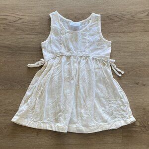 Hanna Andersson Cream Gauze Tunic/Dress